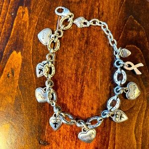 Brighton breast cancer awareness bracelet